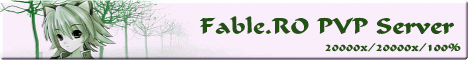    32   fablero.net   |    MMORPG  Ragnarok Online  FableRO:   Archer High, Golden Garment,   ,   Peco Knight,  , ,  VIP , Golden Wing,   Thief, Looter Wings, Autoevent Field War,  , modified skills,  , Sushi Hat,   